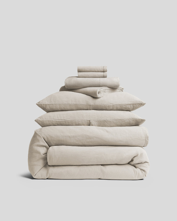 Linen Tencel Bundle - Bone F/Q